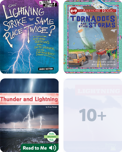 Thunder Lightening Children S Book