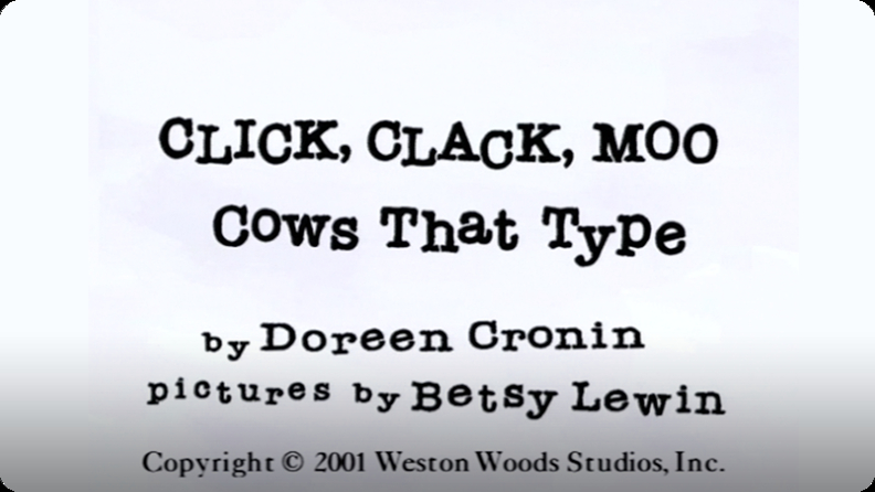 Click, Clack, Moo: Cows That Type Video | Discover Fun and Educational ...