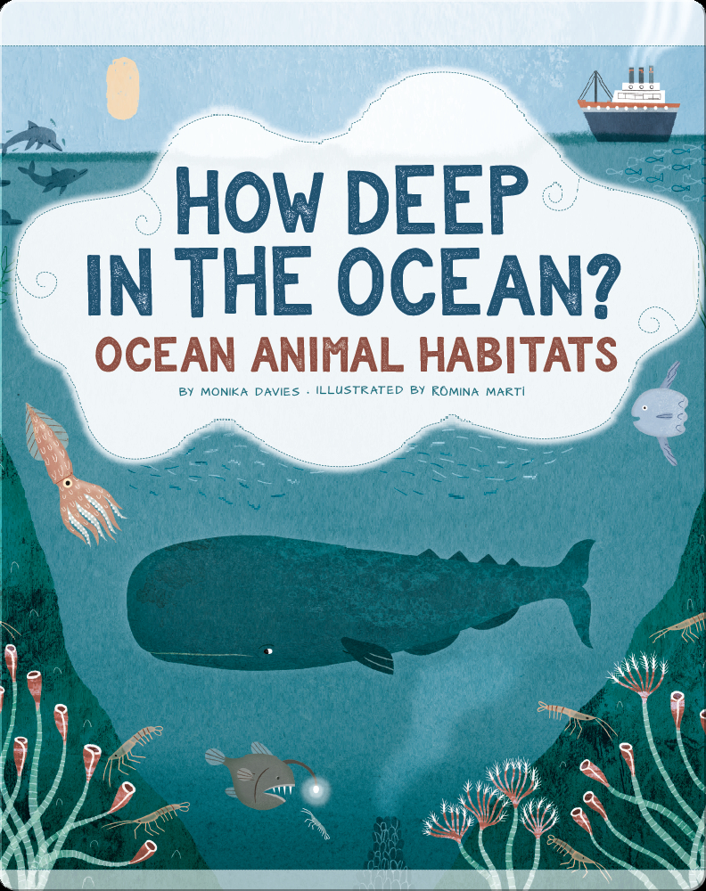 How Deep in the Ocean?: Ocean Animal Habitats Book by Monika Davies | Epic