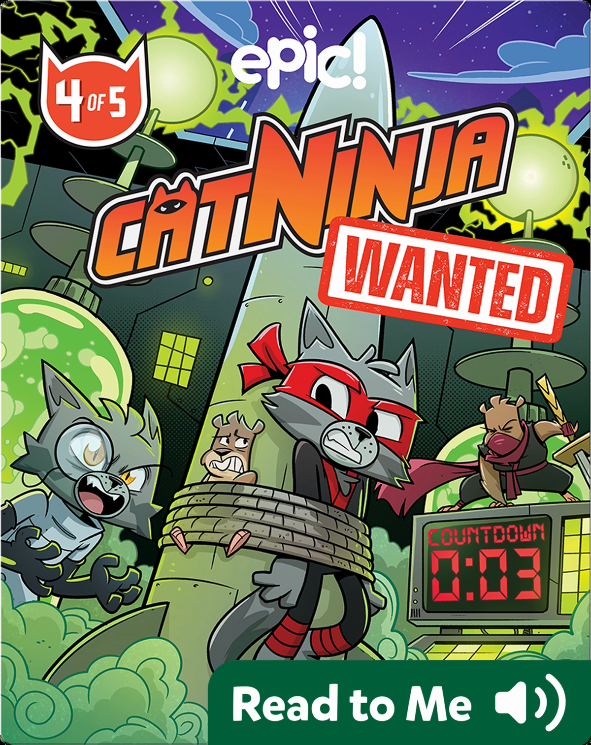 Cat ninja wanted book 4 book by matthew cody epic