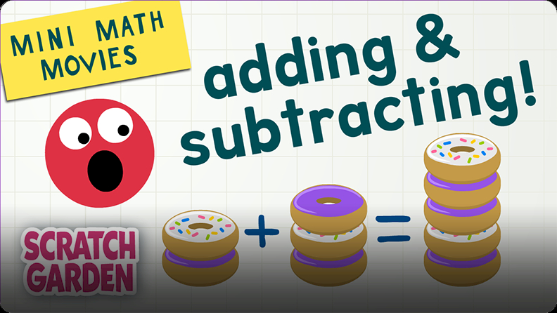 Mini Math Movies: Adding & Subtracting! Video | Discover Fun and ...
