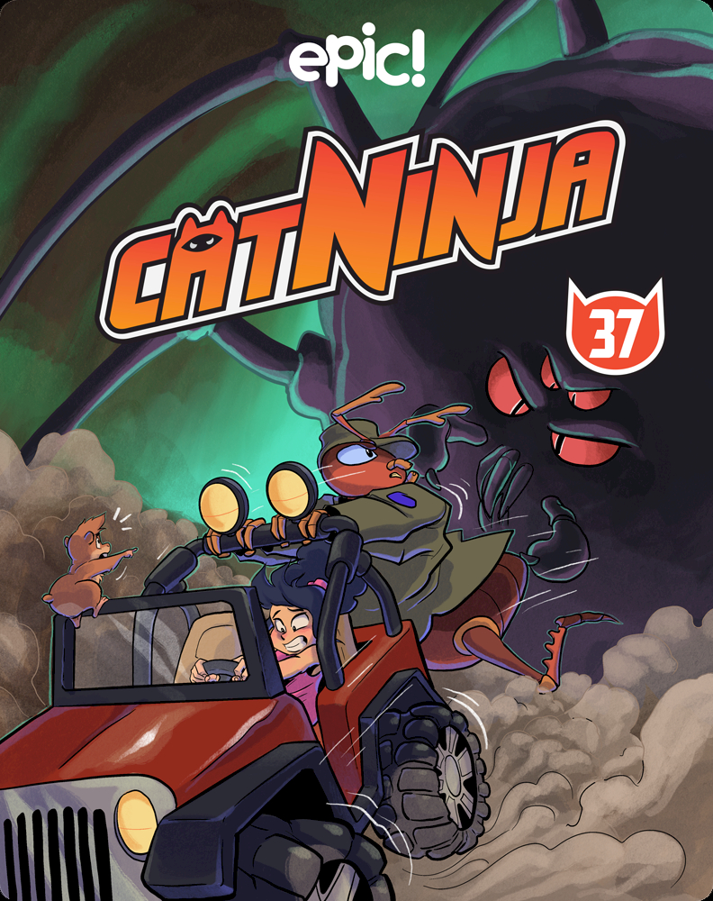 Cat Ninja Book 37: A Nasty Bug Book by Chad Quandt | Epic