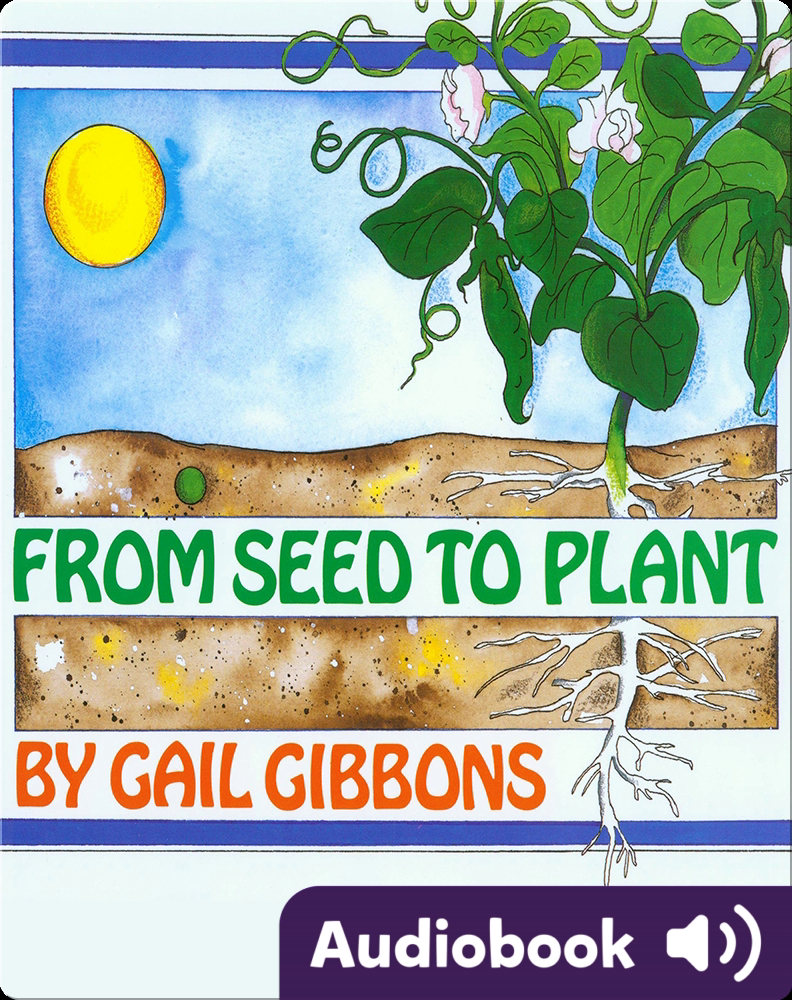 From Seed to Plant Children's Audiobook by Gail Gibbons | Explore this ...