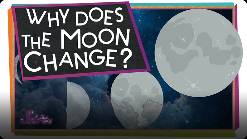 SciShow Kids: Why Does the Moon Change? Video | Discover Fun and