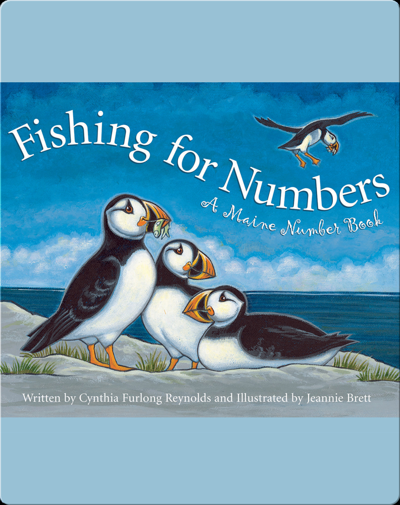 Fishing for Numbers: A Maine Number Book Book by Jeannie Brett, Cynthia  Fulong Reynolds