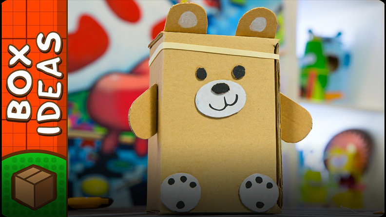 DIY Cardboard Box TV – The Bear & The Fox