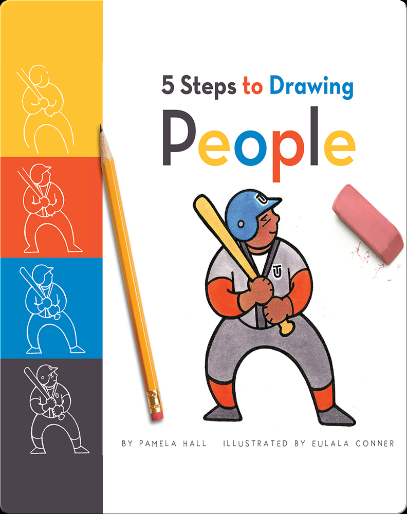 5 Steps to Drawing People Book by Pamela Hall Epic
