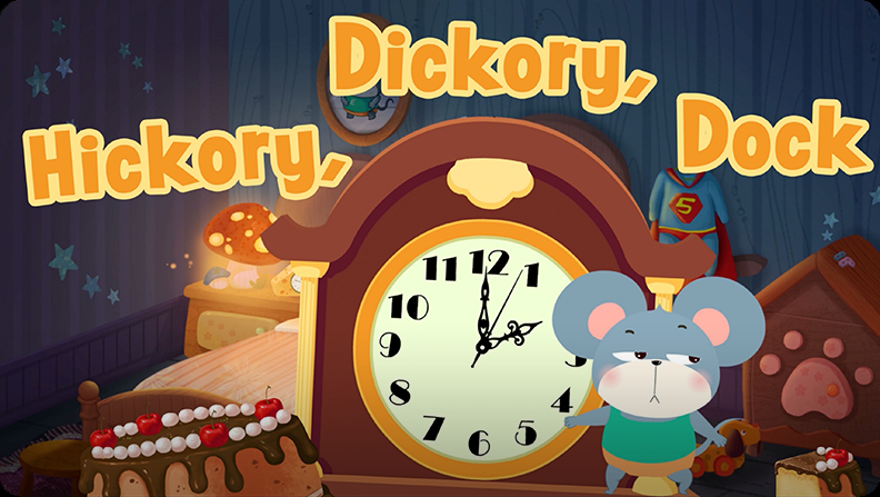 Hickory, Dickory Dock Video  Discover Fun and Educational Videos