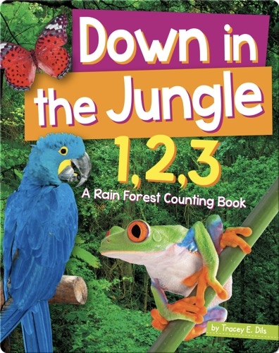 Down In The Jungle 1,2,3: A Rain Forest Counting Book