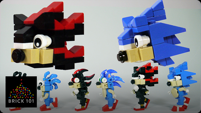 How to Build LEGO Sonic & Super Sonic