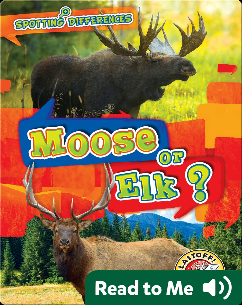 Spotting Differences: Moose or Elk? Book by Kirsten Chang | Epic