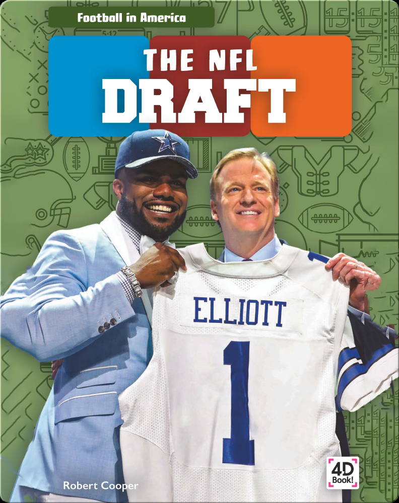 Football in America The NFL Draft Book by Robert Cooper Epic