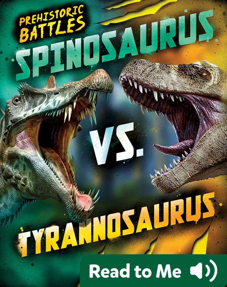 dinosaurs spinosaurus vs tyrannosaurus
