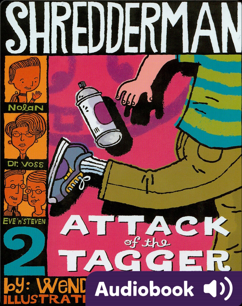 Shredderman #2: Attack of the Tagger by Wendell van Draanen c2006 Very Good  PB