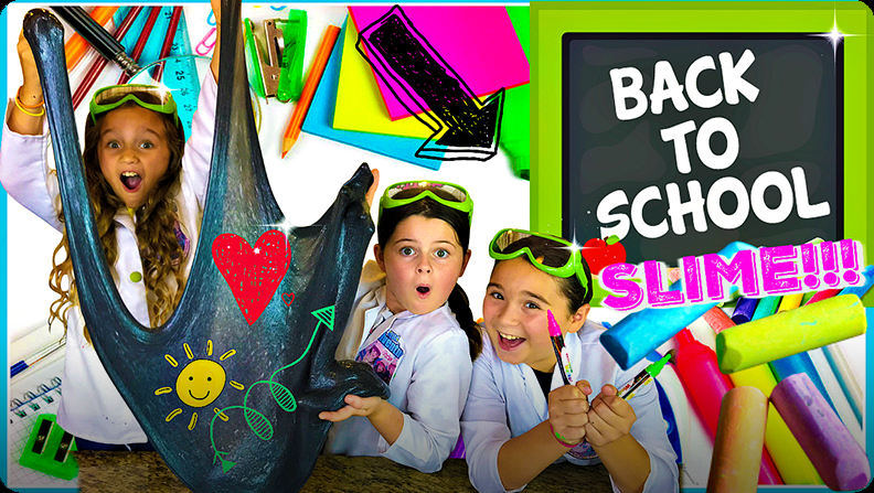 How to Make Chalkboard Slime