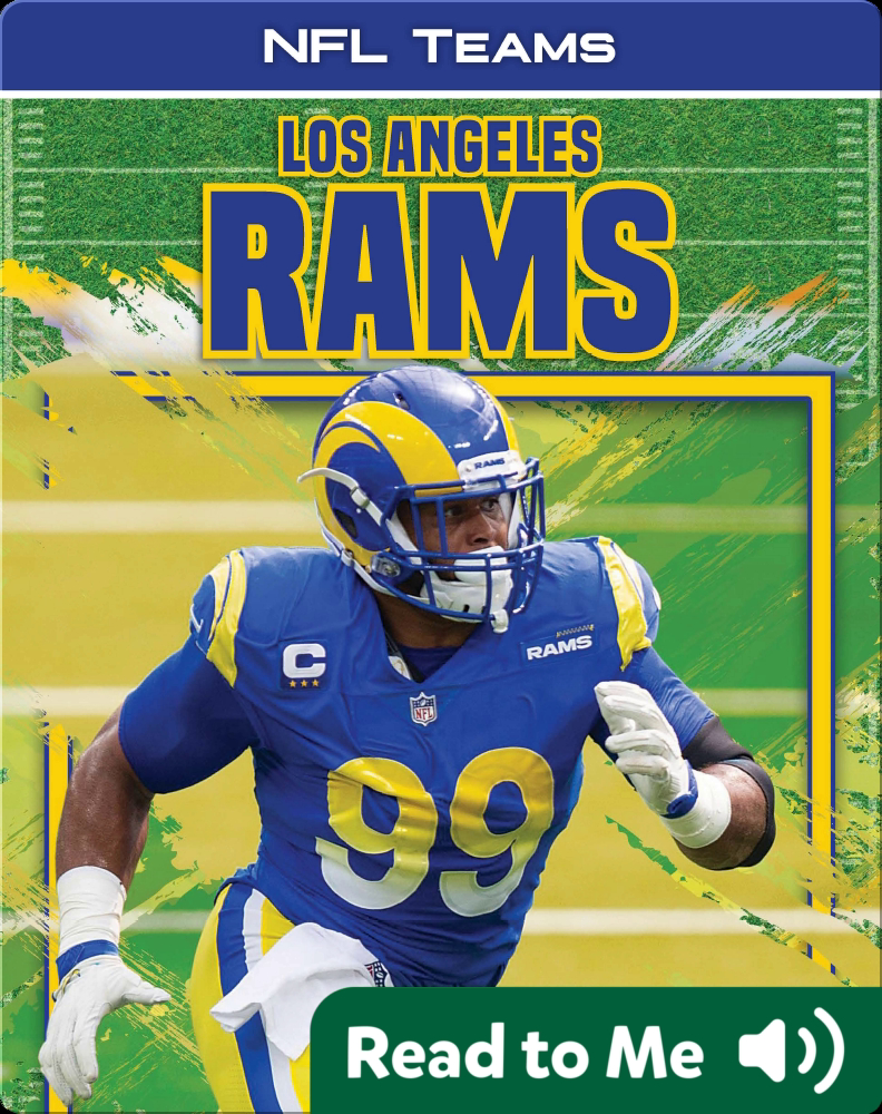 Los Angeles Rams Ride with Rampage Hardcover Book