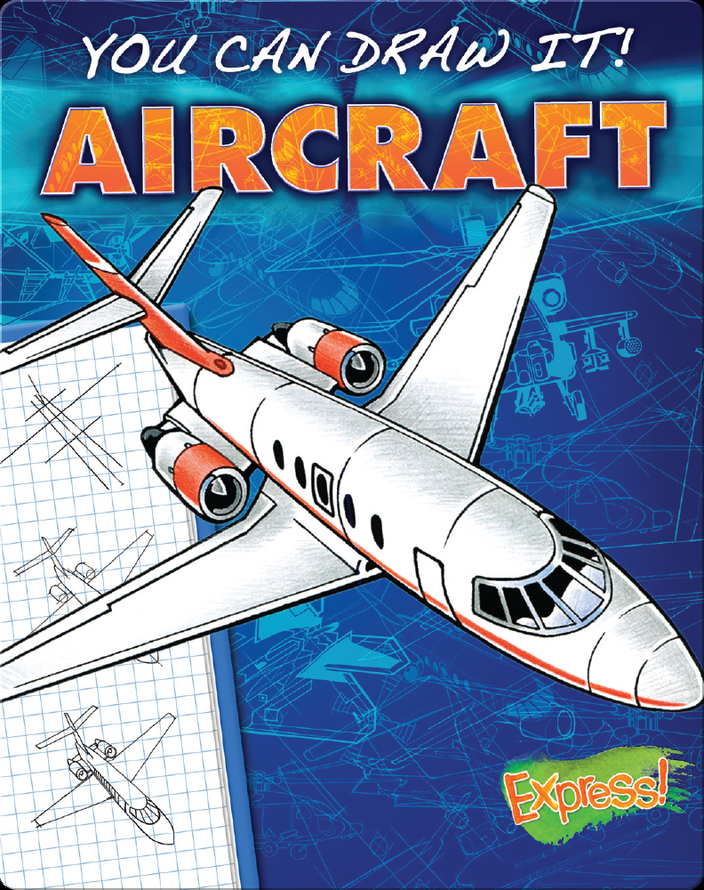 Sketchbook for kids Young Pilots Epic Drawings