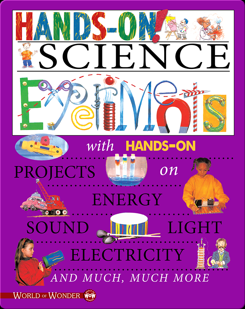 Hands On! Science Experiments Book by Flowerpot Press Epic