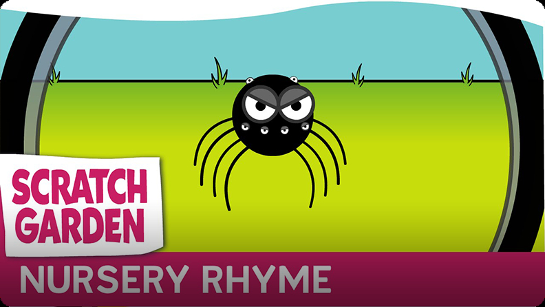 Learning Video: The Itsy Bitsy Spider, Song - Kids Academy