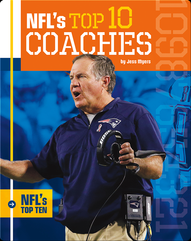 NFL's Top 10 Coaches Book by Jess Myers Epic
