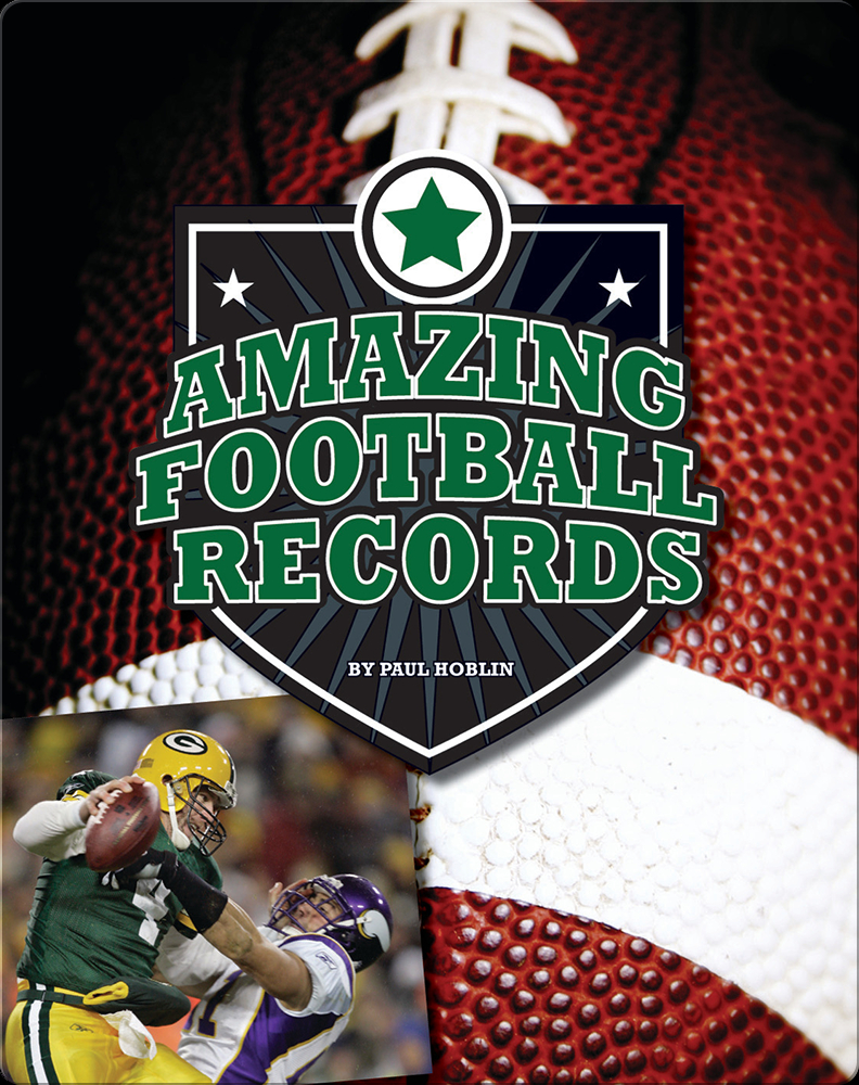 Amazing Football Records Book by Paul Hoblin Epic