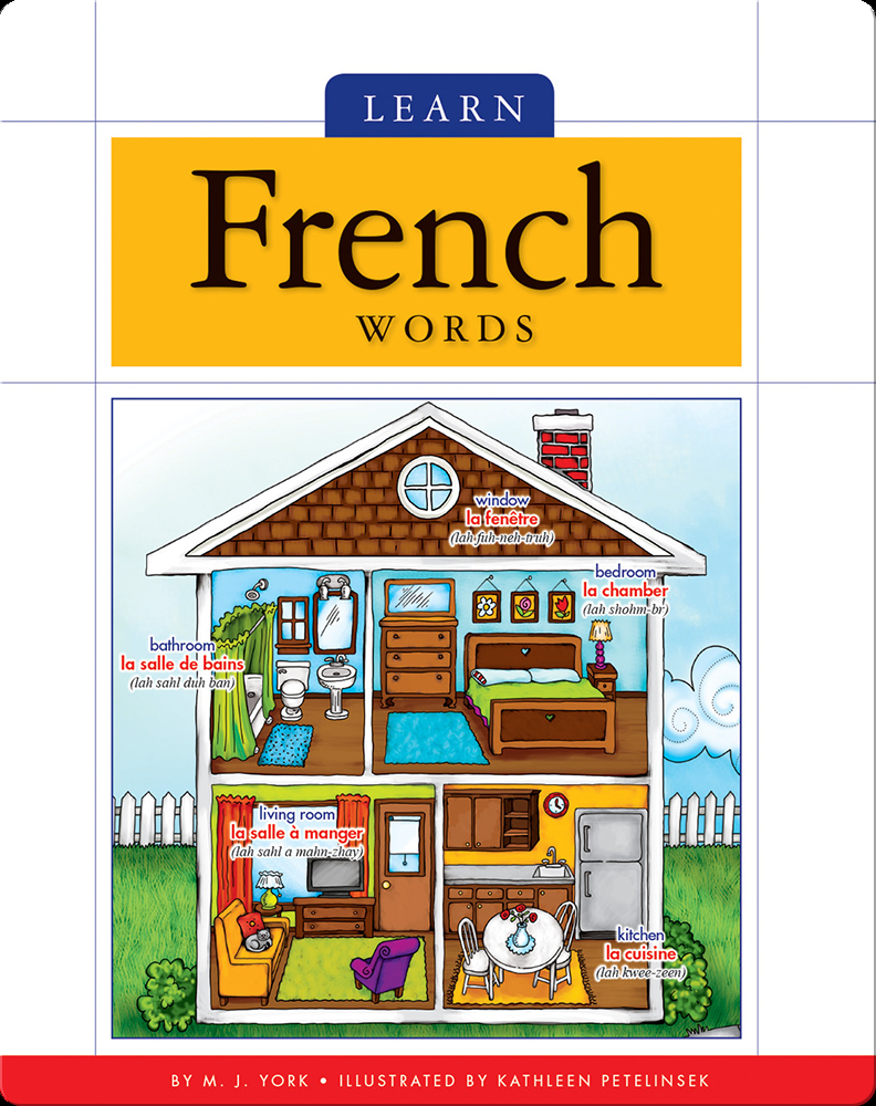 Learn French Words Book by M. J. York Epic