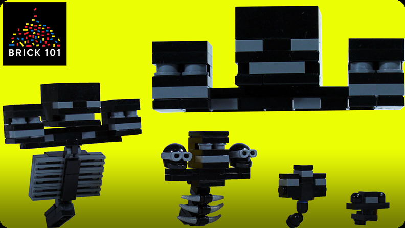 LEGO Wither - Minecraft 