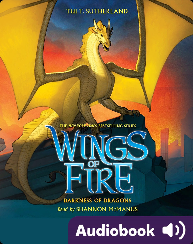 Wings of Fire #10: Darkness of Dragons Children's Audiobook by Tui T ...