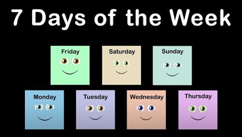 The Days of the Week Song (Starting with Sunday)