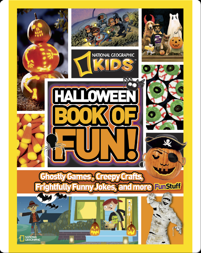 Halloween Activity Book For Kids Ages 8 - 12: A Funny & Spooky