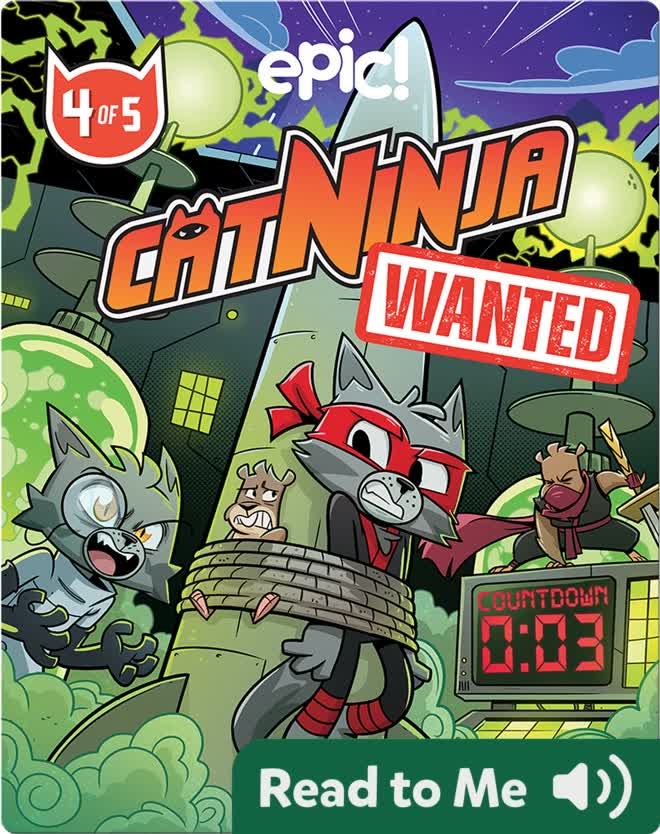 Cat Ninja Children's Book Collection | Discover Epic Children's Books ...