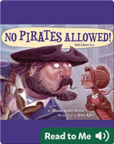 No Pirates Allowed! Said Library Lou