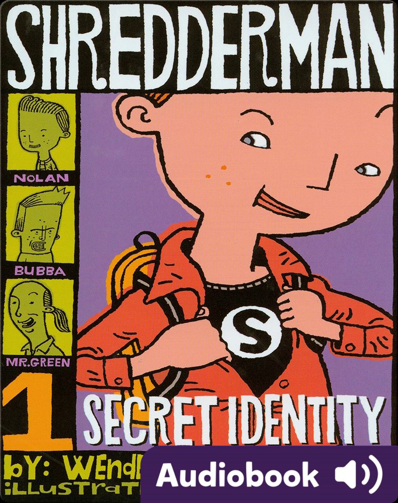 Shredderman, Secret Identity, Book 1, Audio Book on CD by Van Draanen,  Wendelin: Near Fine Audio CD Plastic Box (2006) Audio Book on CD