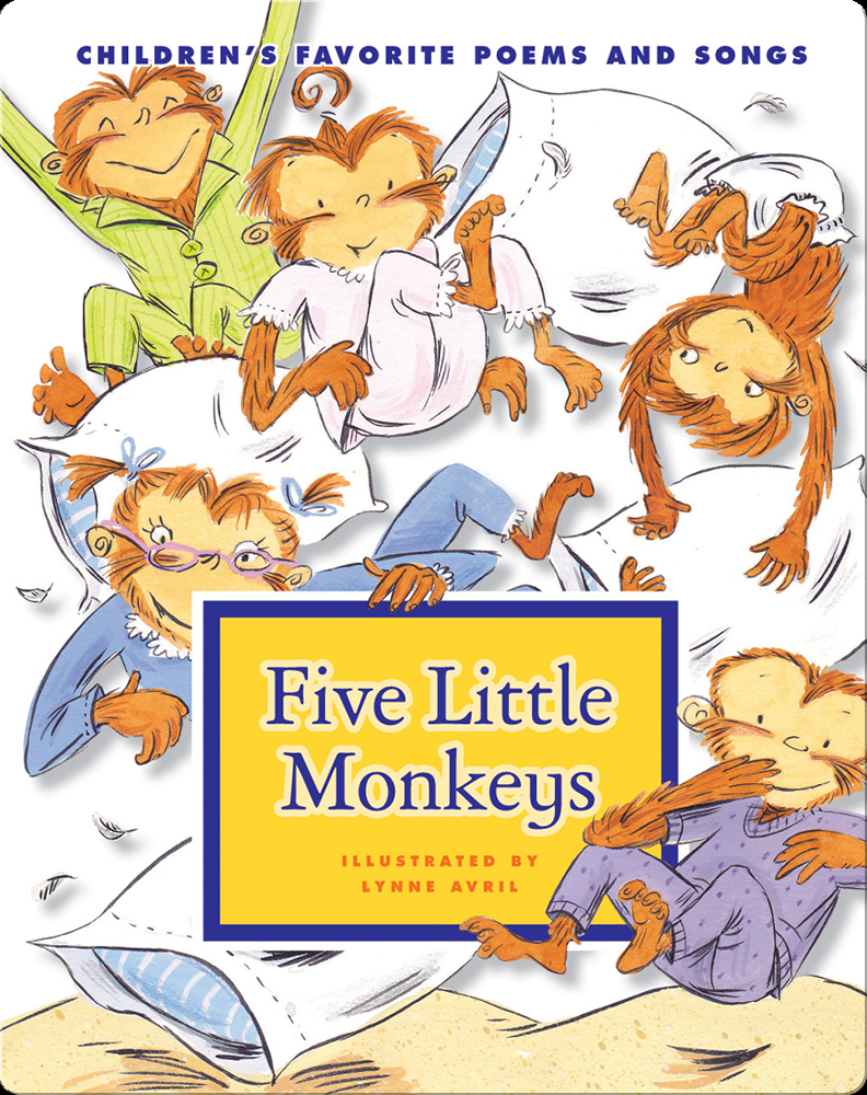 Five Little Monkeys Book by Lynne Avril | Epic