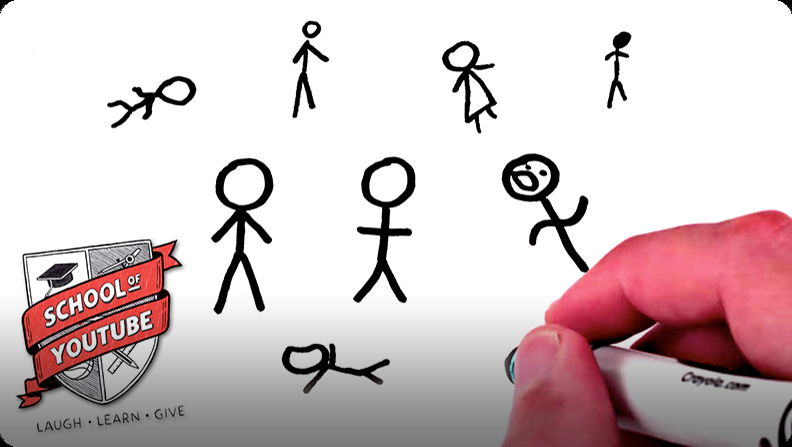 How to Draw a Stick Figure (School of ) 