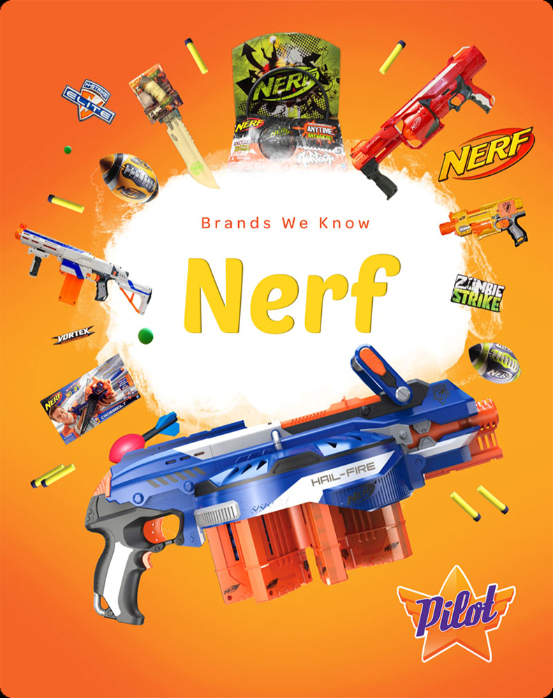 Nerf N-Strike Elite Hail-Fire Blaster Gun Excellent Condition!