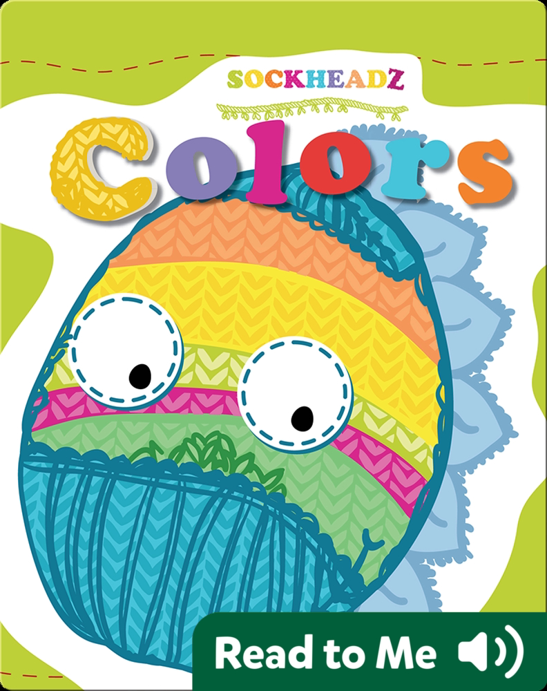 Sockheadz Colors Book by Flowerpot Press Epic