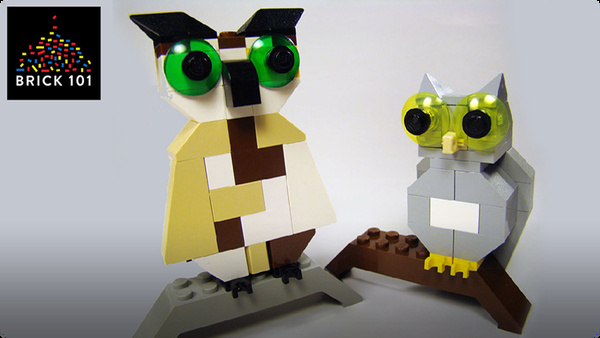 How To Build LEGO Owls