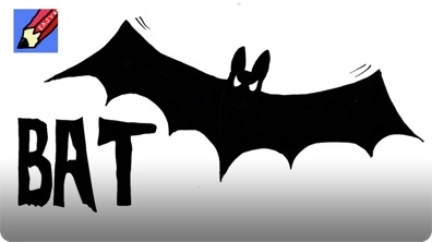 How to Draw a Bat for Halloween