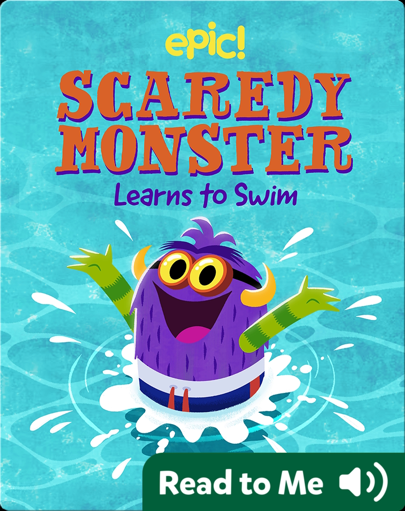 Scaredy Monster Learns to Swim Book by Meika Hashimoto | Epic