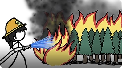 How Fighting Wildfires Makes Them Worse