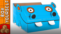 Craft Ideas with Boxes - Hippo Boat