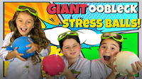 How to Make Giant Oobleck Stress Balls!