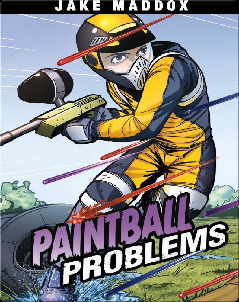 Paintball Problems Book by Jake Maddox Epic