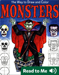 The Way to Draw and Color Monsters