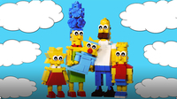 How to Build LEGO Simpsons Family