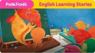 Little Octopus Went to School (English Learning Stories)