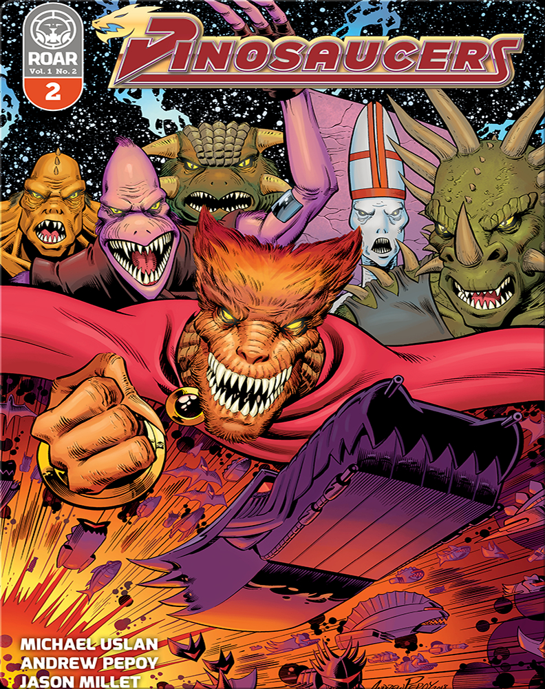 Dinosaucers No. 2 Book by Michael Uslan Epic