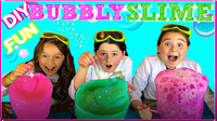How To Make FUN BUBBLING SLIME!