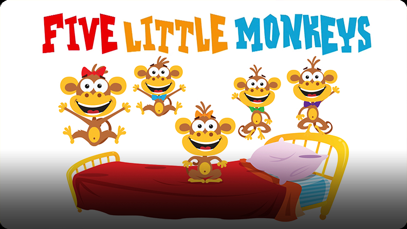 Super Simple Songs: Five Little Monkeys Video | Discover Fun and  Educational Videos That Kids Love | Epic Children's Books, Audiobooks,  Videos & More